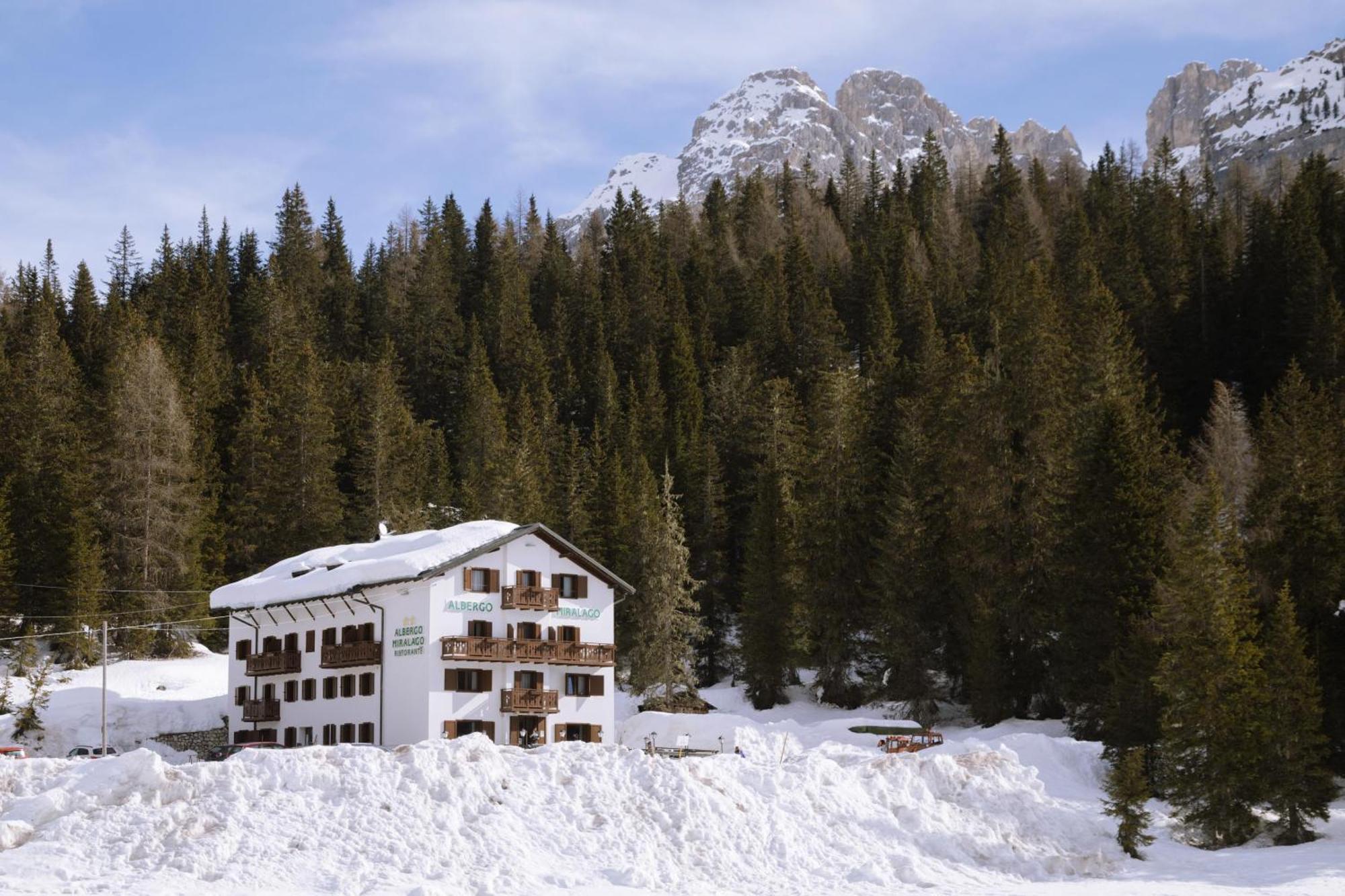 Hotel Miralago Misurina Eksteriør bilde